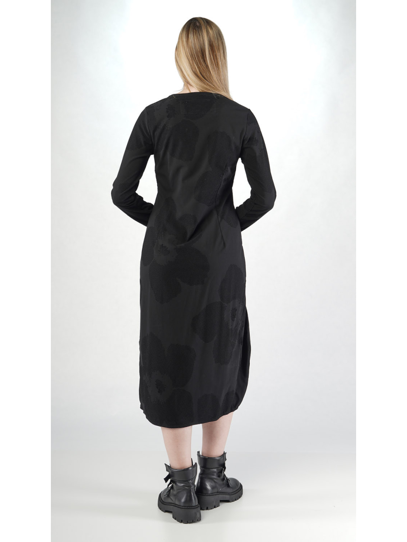Rundholz Black Label - Gerades Schmales Baumwoll Stretch Kleid - 2253390904