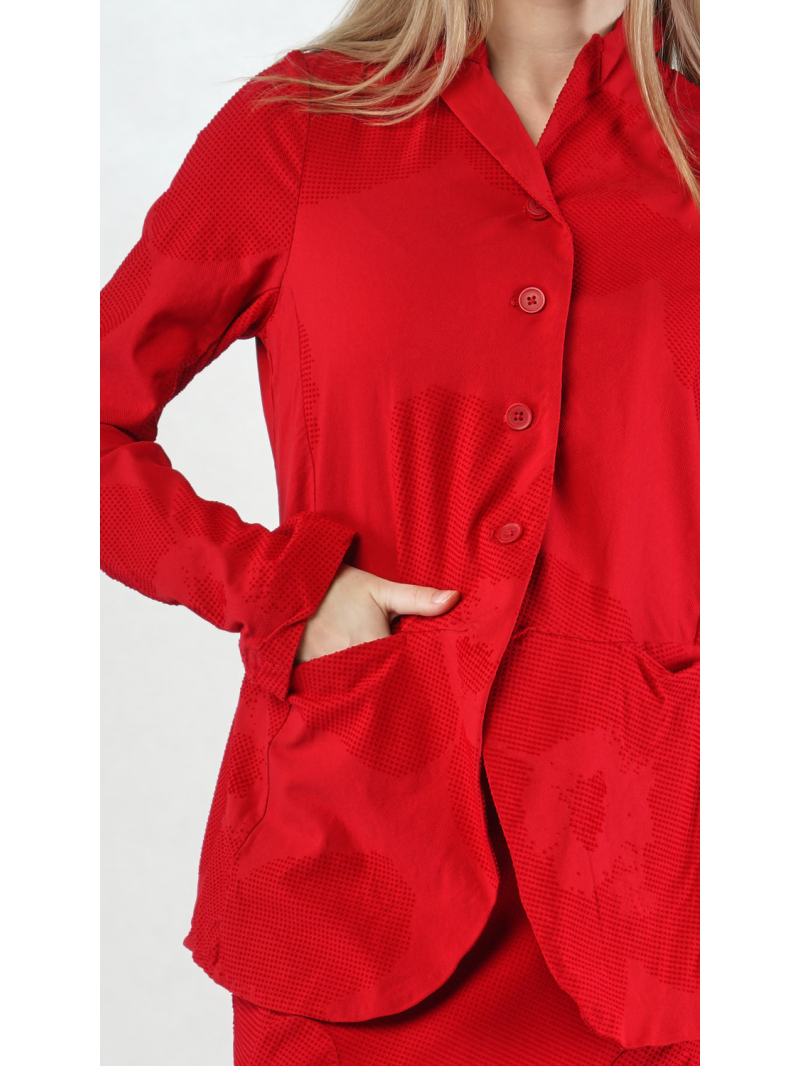 Rundholz Black Label - Lockere Baumwoll Stretch Jacke - 2253391102