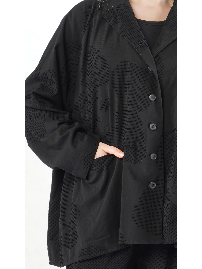 Rundholz Black Label - Gerade Weite Baumwoll Stretch Jacke - 2253391103