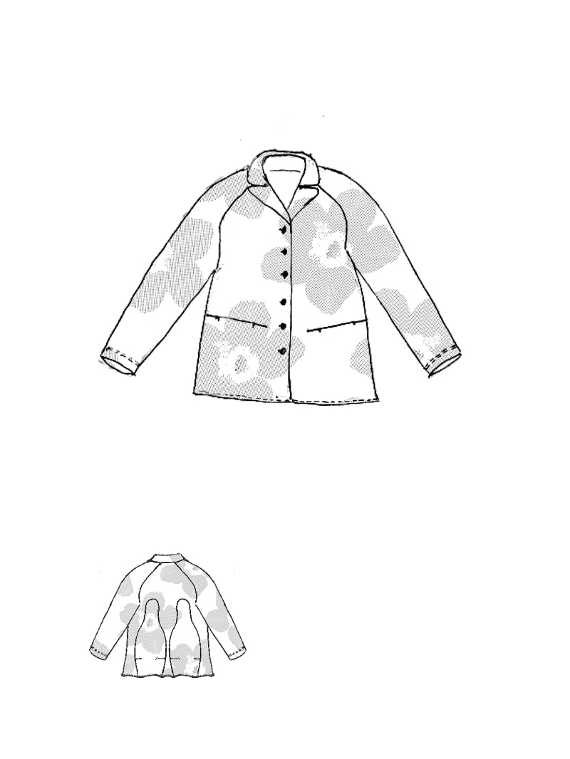 Rundholz Black Label - Gerade Weite Baumwoll Stretch Jacke - 2253391103