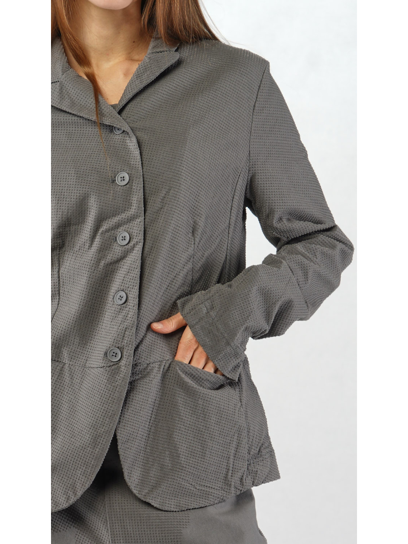 Rundholz Black Label - Taillierte Baumwoll Stretch Jacke - 2253391111