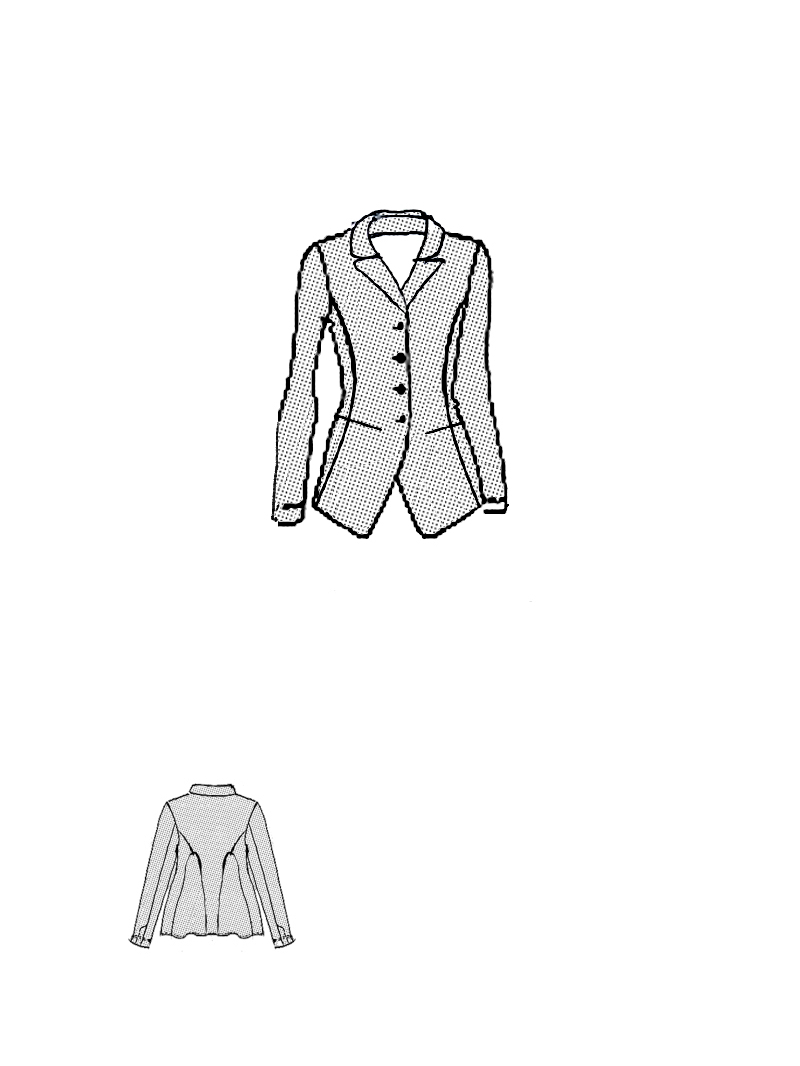 Rundholz Black Label - Lockere Baumwoll Stretch Jacke - 2253391112