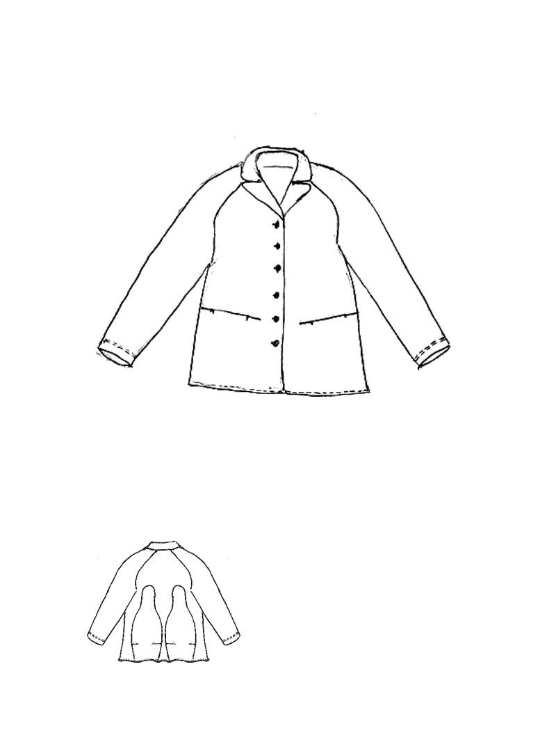 Rundholz Black Label - Gerade Weite Baumwoll Stretch Jacke - 2253391123