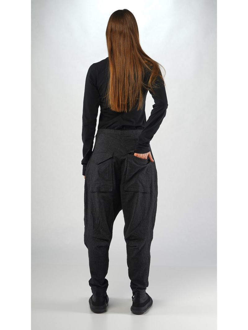 Rundholz Black Label - Tulpenform-Hose aus hochwertigem Material - 2253410106