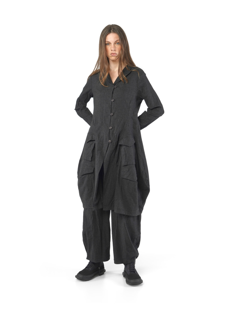 Rundholz Black Label - Ballon-Mantel mit Reverskragen von Black Label - 2253411202