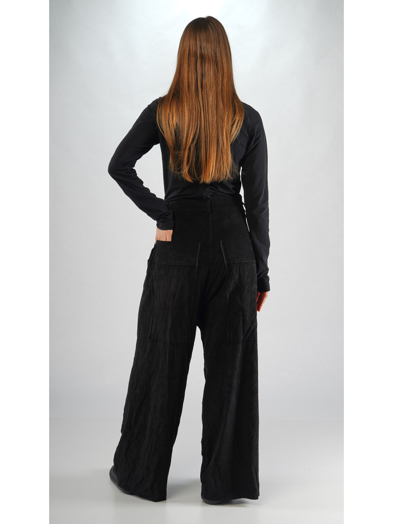 Rundholz Black Label - Gerade weite Velour Hose - 2253420102