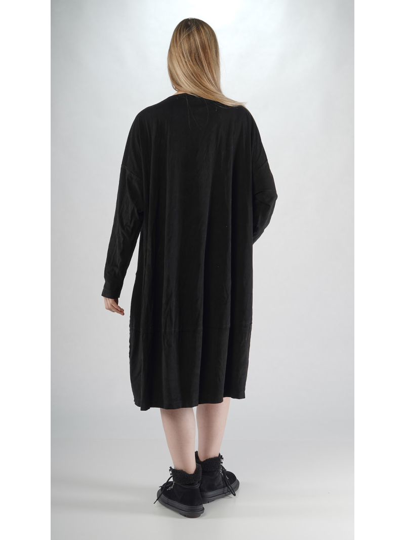 Rundholz Black Label - Oversize Velour Kleid - 2253420904