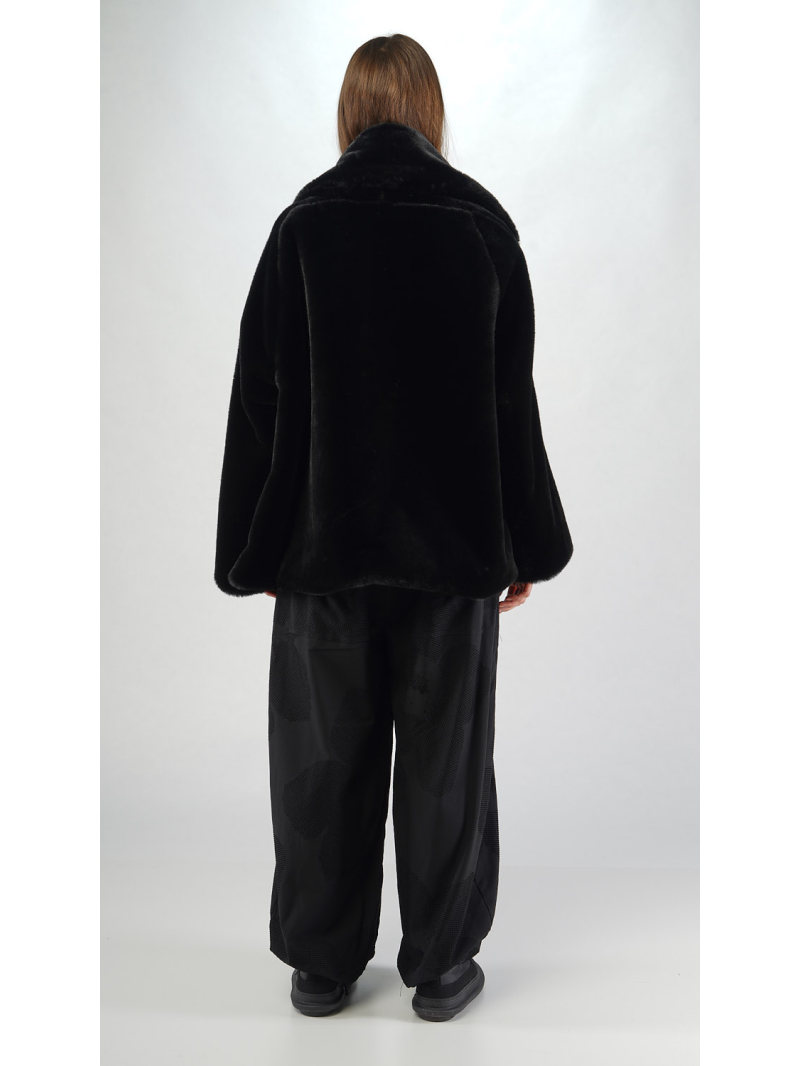 Rundholz Black Label - Weite Webpelz Jacke - 2253431101