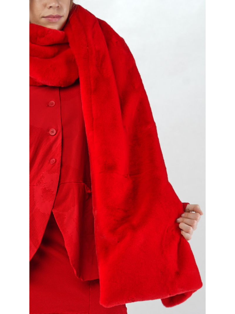 Rundholz Black Label - Webpelz Schal - 2253431403