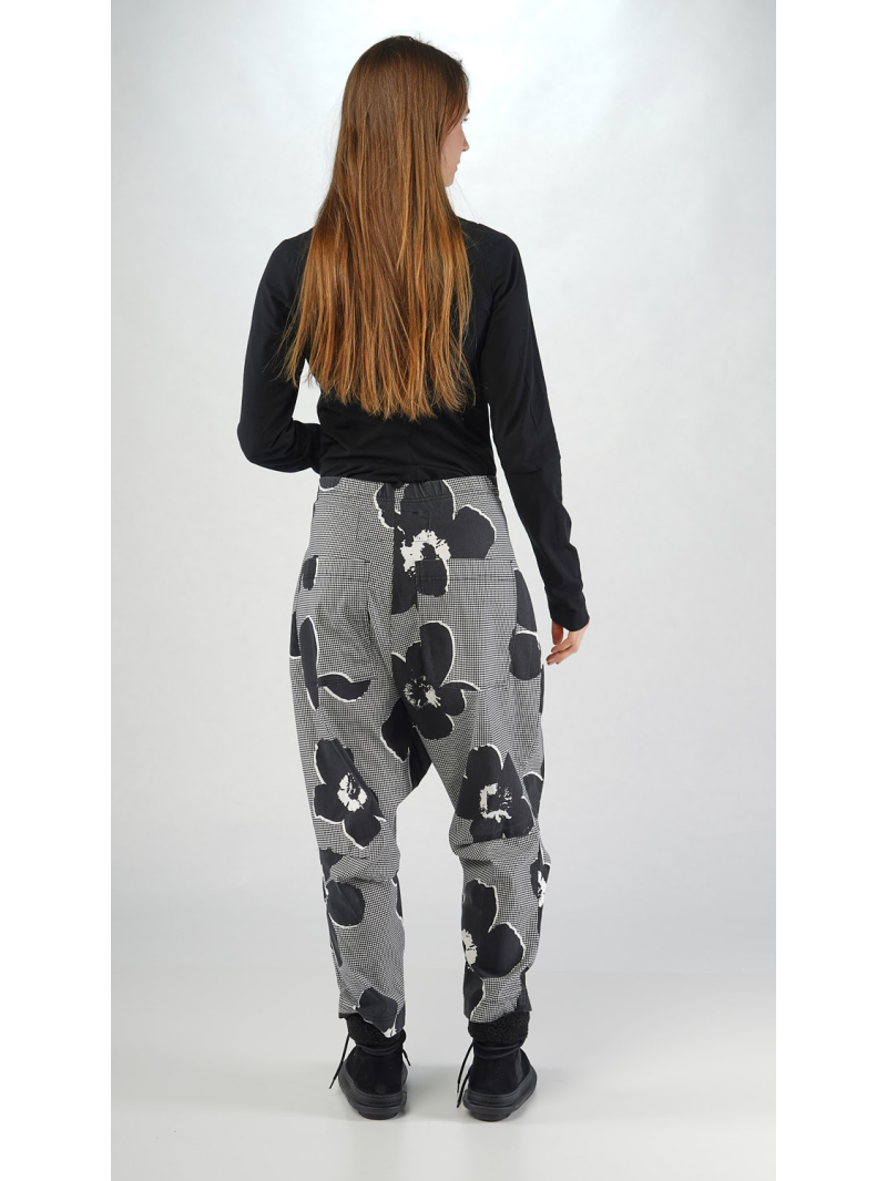 Rundholz Black Label - Tulpenförmige Techno Stretch Hose - 2253440111