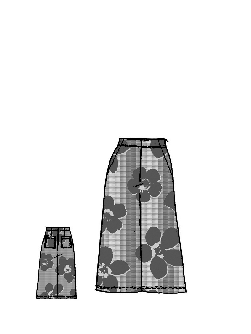 Rundholz Black Label - Ausgestellte Techno Stretch Hose - 2253440115