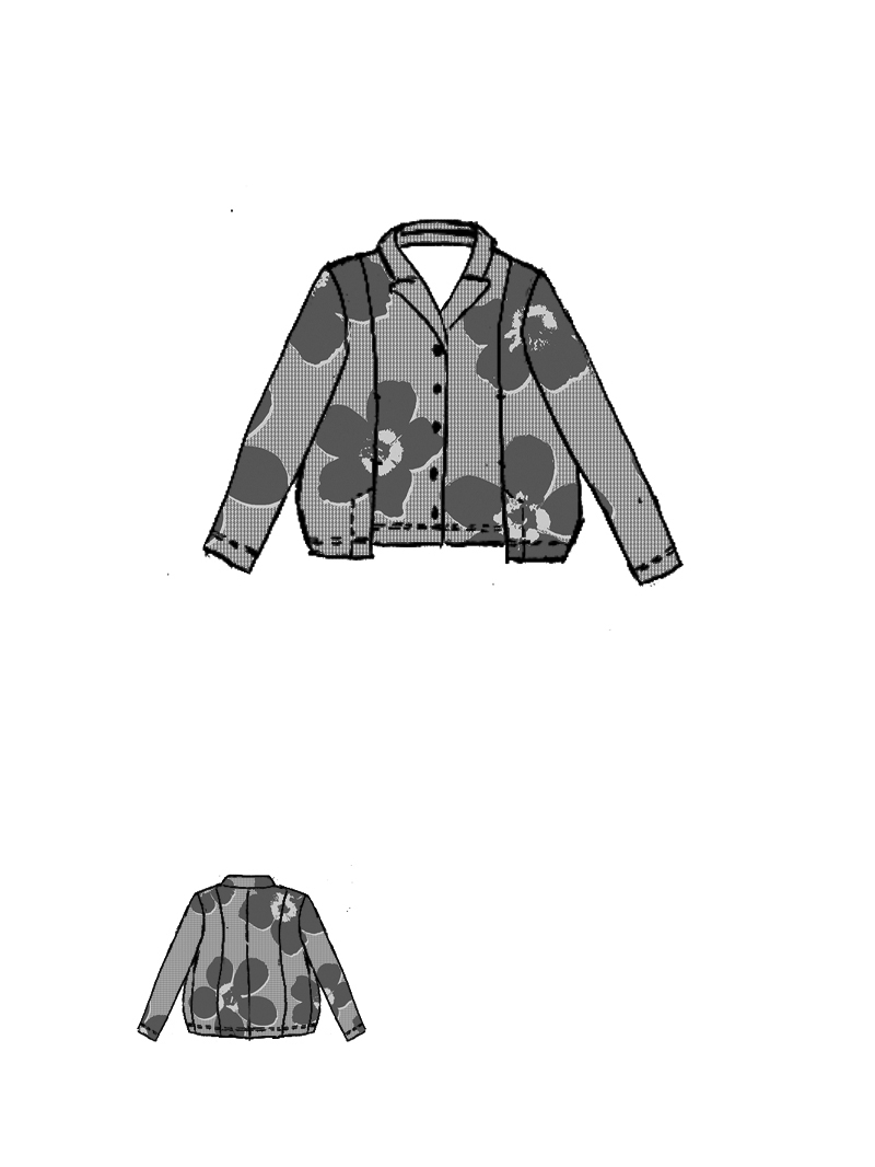 Rundholz Black Label - Oversize Techno Stretch Jacke - 2253441108