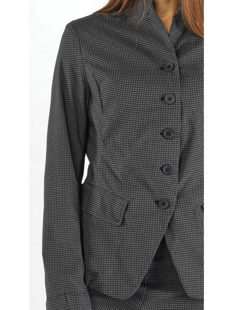 Rundholz Black Label - Taillierte Techno Stretch Jacke - 2253441137