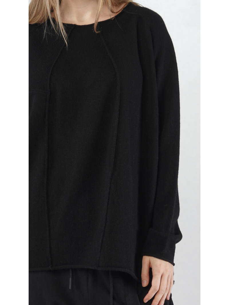 Rundholz Black Label - Oversize Woll mix Pullover - 2253450703