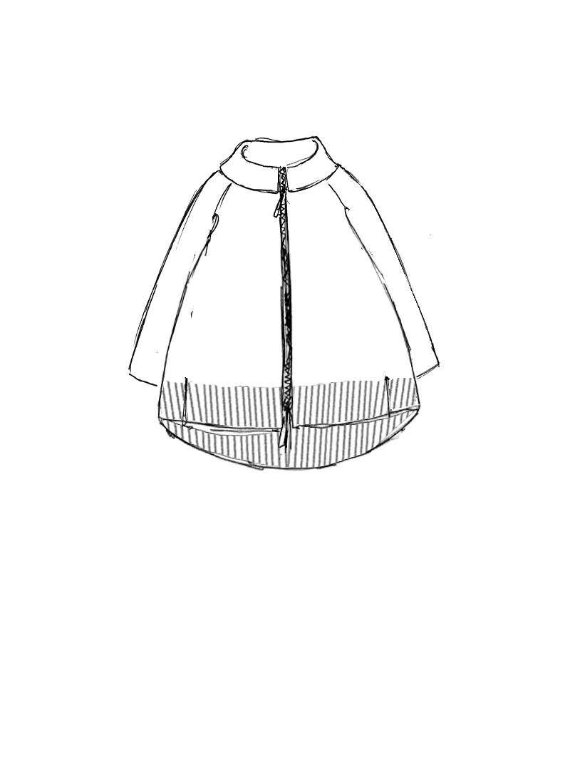 Rundholz Black Label - Oversize Strickjacke mit Reißverschluss und Rollkragen - 2253457109