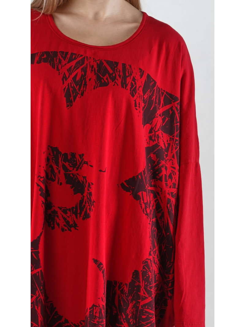 Rundholz Black Label - Oversize Pima Baumwoll Jersey Kleid - 2253470904