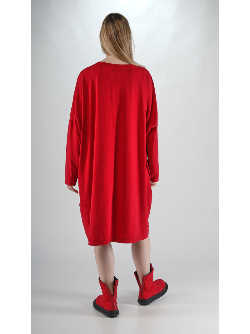 Rundholz Black Label - Oversize Pima Baumwoll Jersey Kleid - 2253470904