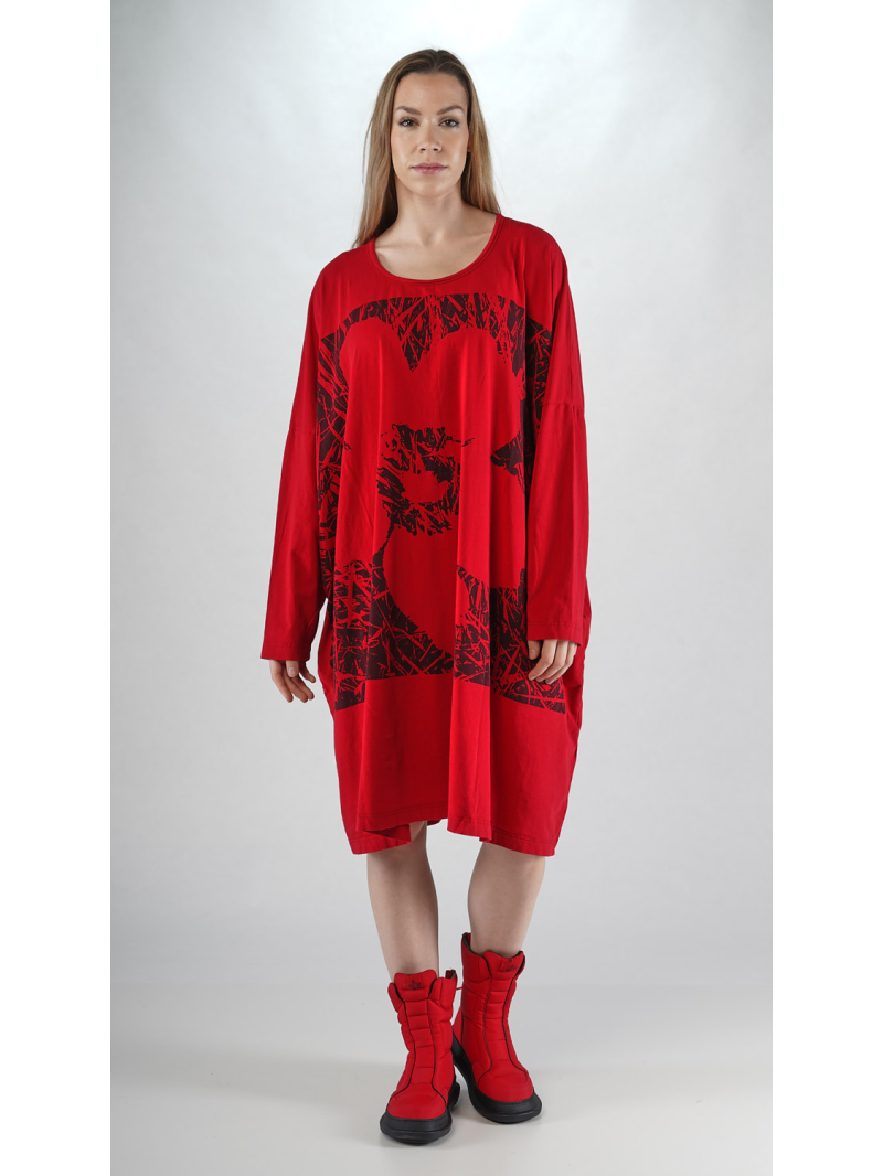 Rundholz Black Label - Oversize Pima Baumwoll Jersey Kleid - 2253470904