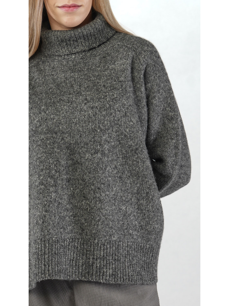 Rundholz Black Label - Woll mix Pullover mit Rollkragen - 2253480701