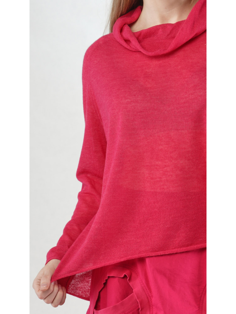 Rundholz Black Label - Hüftlanger Alpaka Pullover - 2253530702