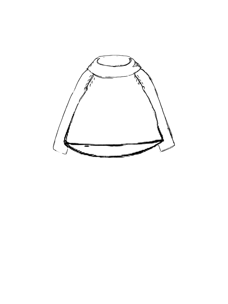 Rundholz Black Label - Hüftlanger Alpaka Pullover - 2253530702