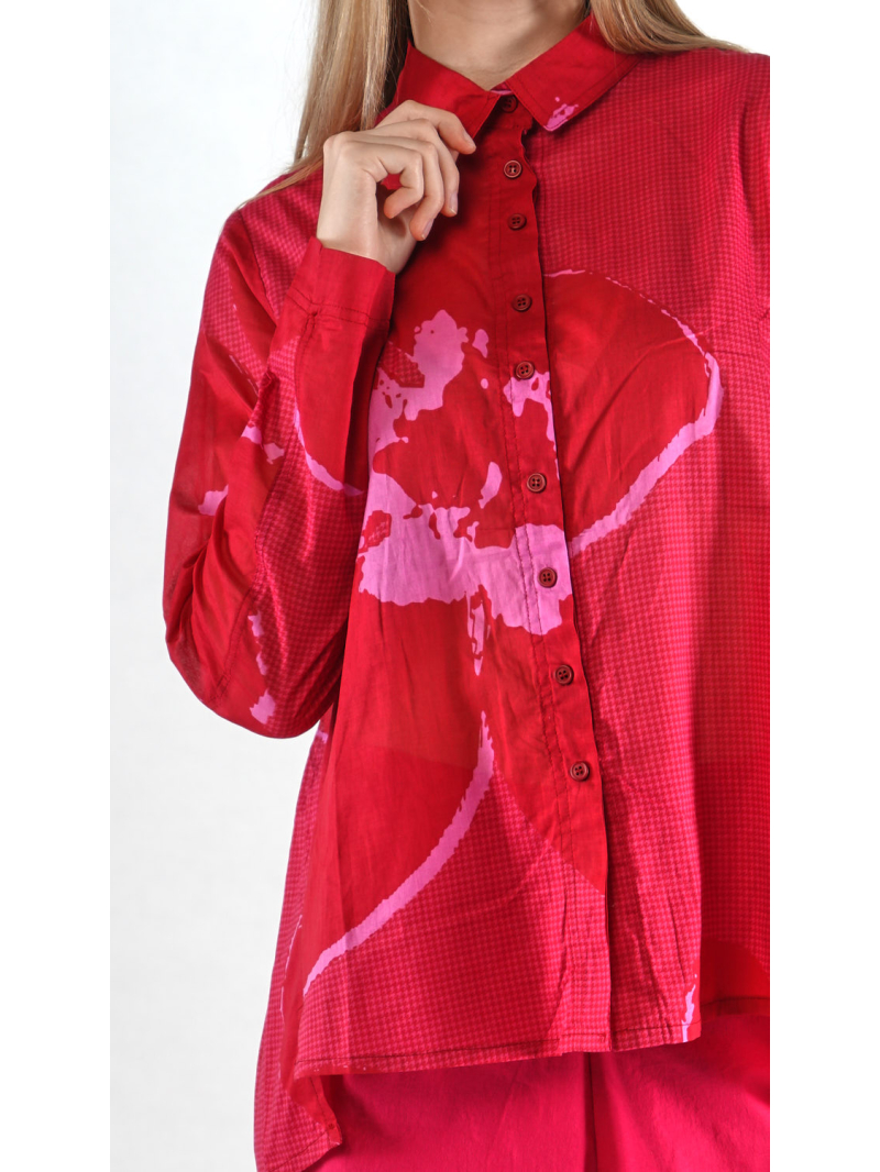 Rundholz Black Label - Voile Bluse mit Faltenpartie im Rücken - 2253600404