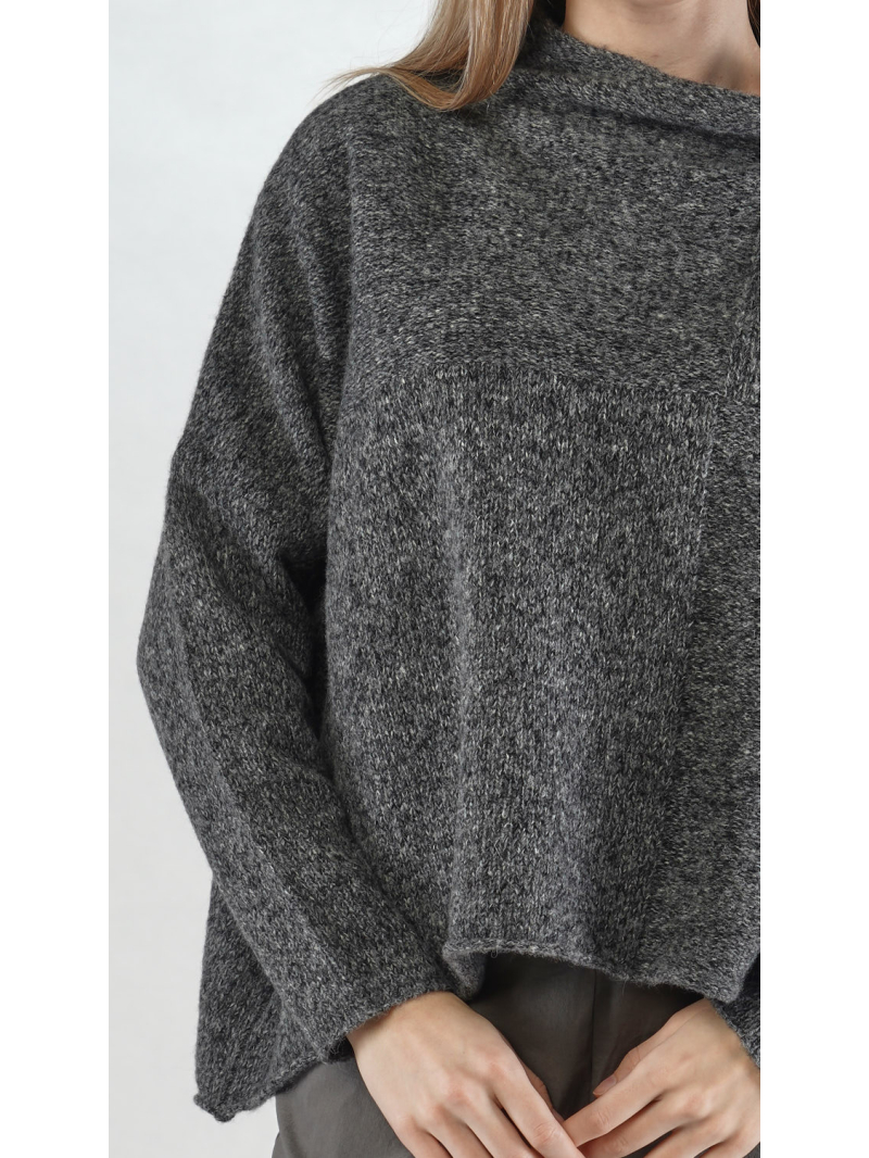 Rundholz Black Label - Gerader Weiter Woll mix Pullover - 2253610704