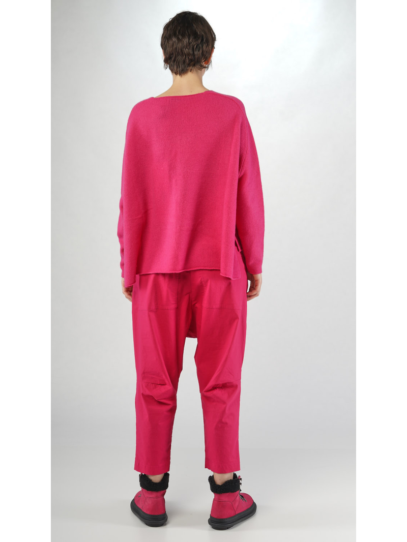 Rundholz Black Label - Gerader weiter Woll mix Strick Pullover - 2253620701