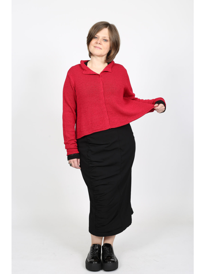 Rundholz Black Label - Strickjacke mit Rollkanten von Black Label - 2253727116