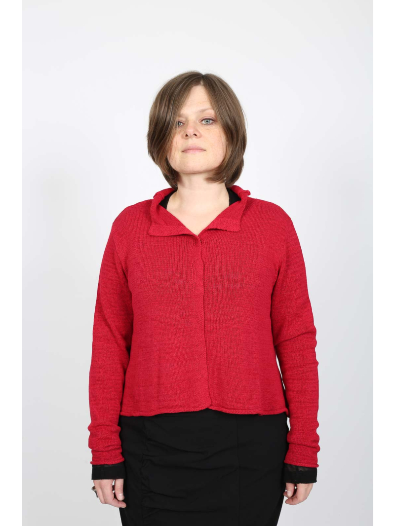 Rundholz Black Label - Strickjacke mit Rollkanten von Black Label - 2253727116