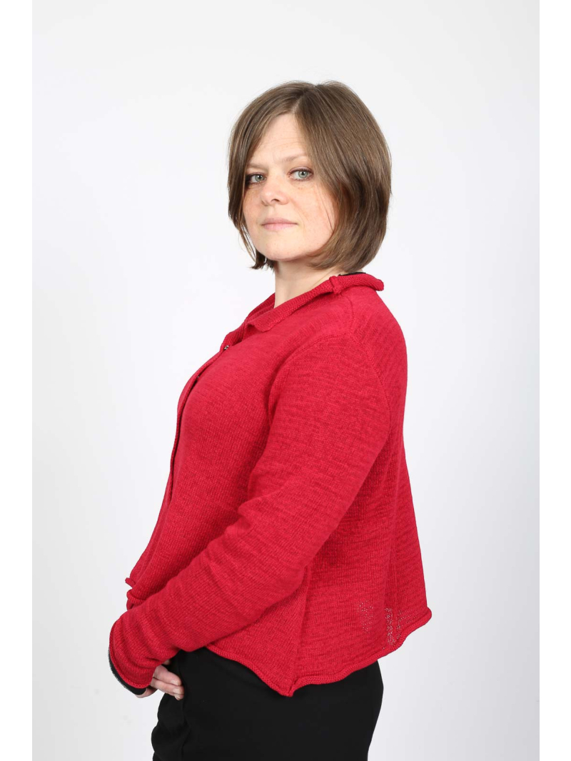 Rundholz Black Label - Strickjacke mit Rollkanten von Black Label - 2253727116