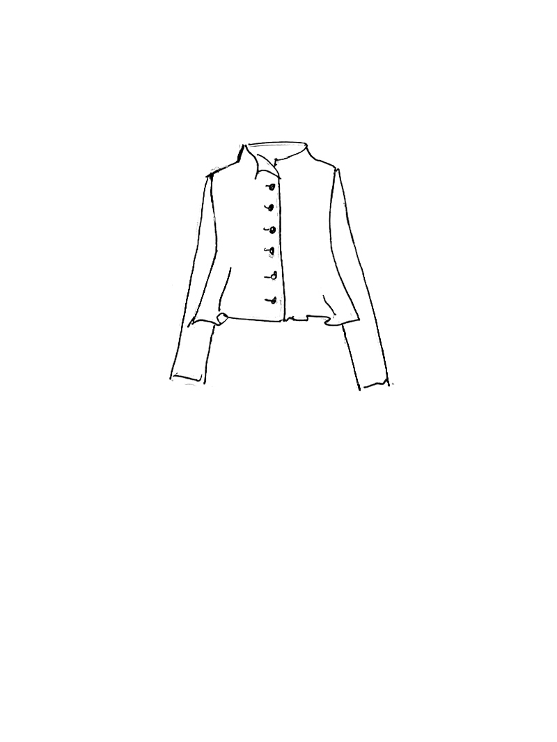 Rundholz Black Label - Strickjacke mit Rollkanten von Black Label - 2253727116