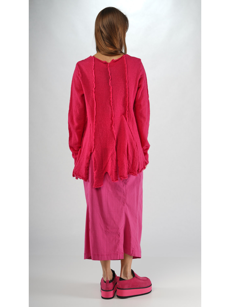 Rundholz Black Label - Sportloden Pullover mit Blumengeformten Saum - 2253890701