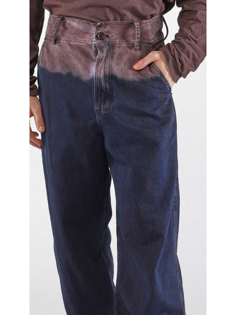 Rundholz - Bicolor Boot cute Denim Hose - 2254030114