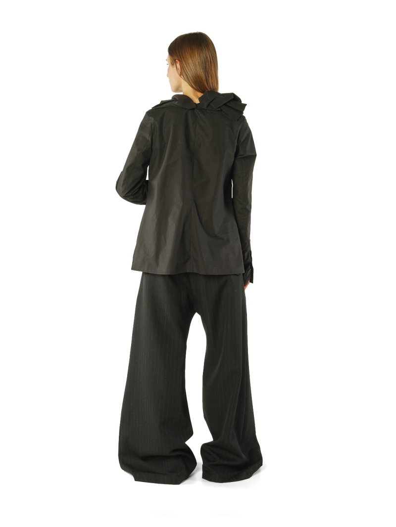 Rundholz - A-förmige Poplin Bluse - 2261230401