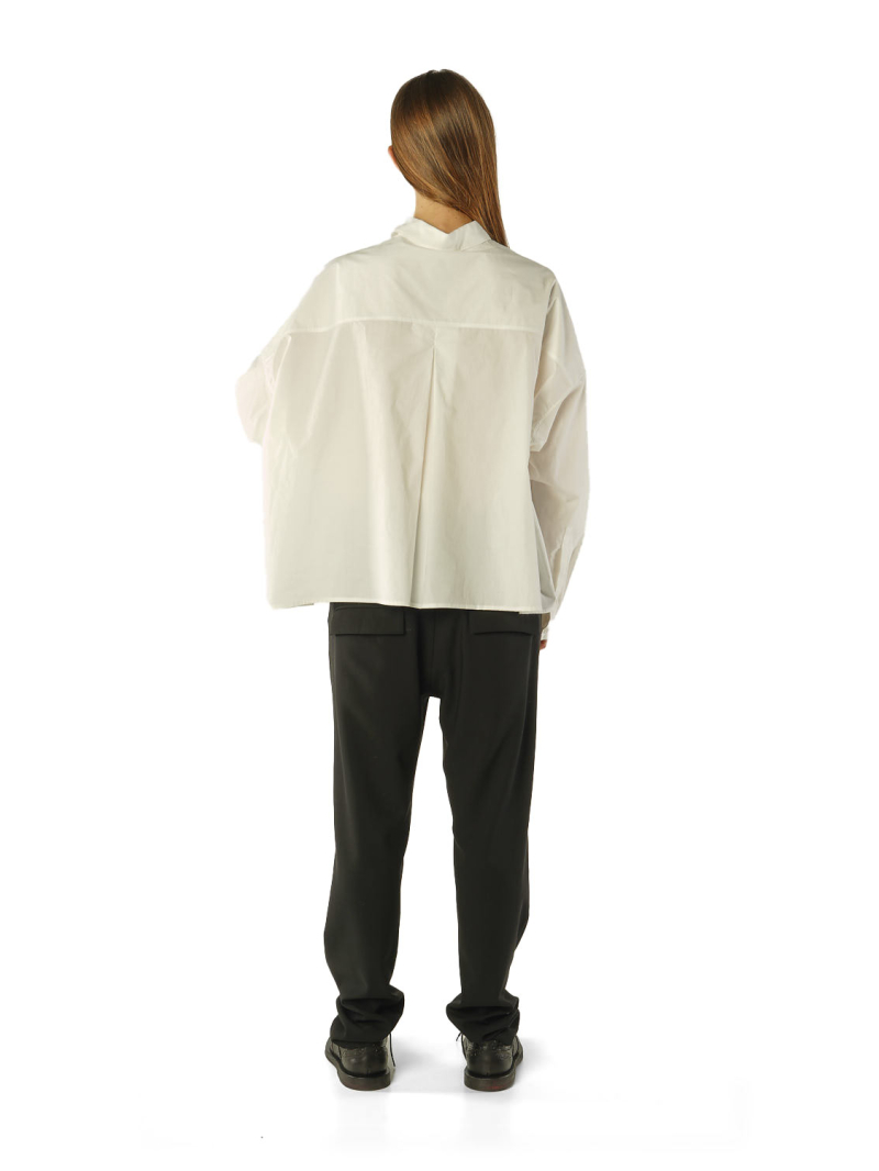 Rundholz - Oversize Poplin Bluse - 2261230408