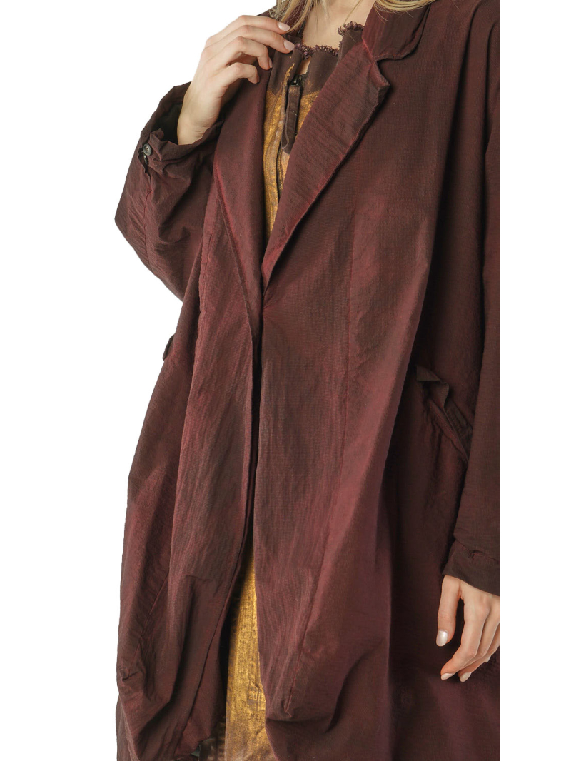 Rundholz - Oversize-Mantel mit Twist - 2261241230