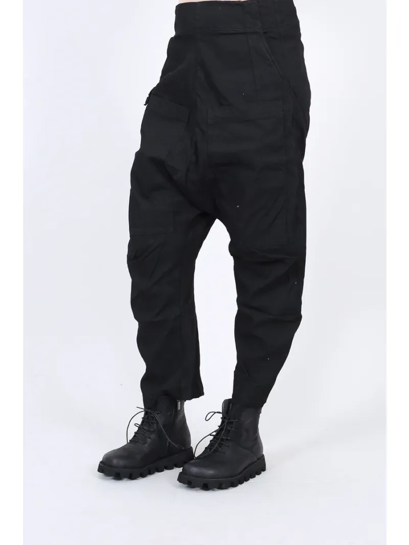 Rundholz DIP - Baggy pants with suspenders - 2262120102