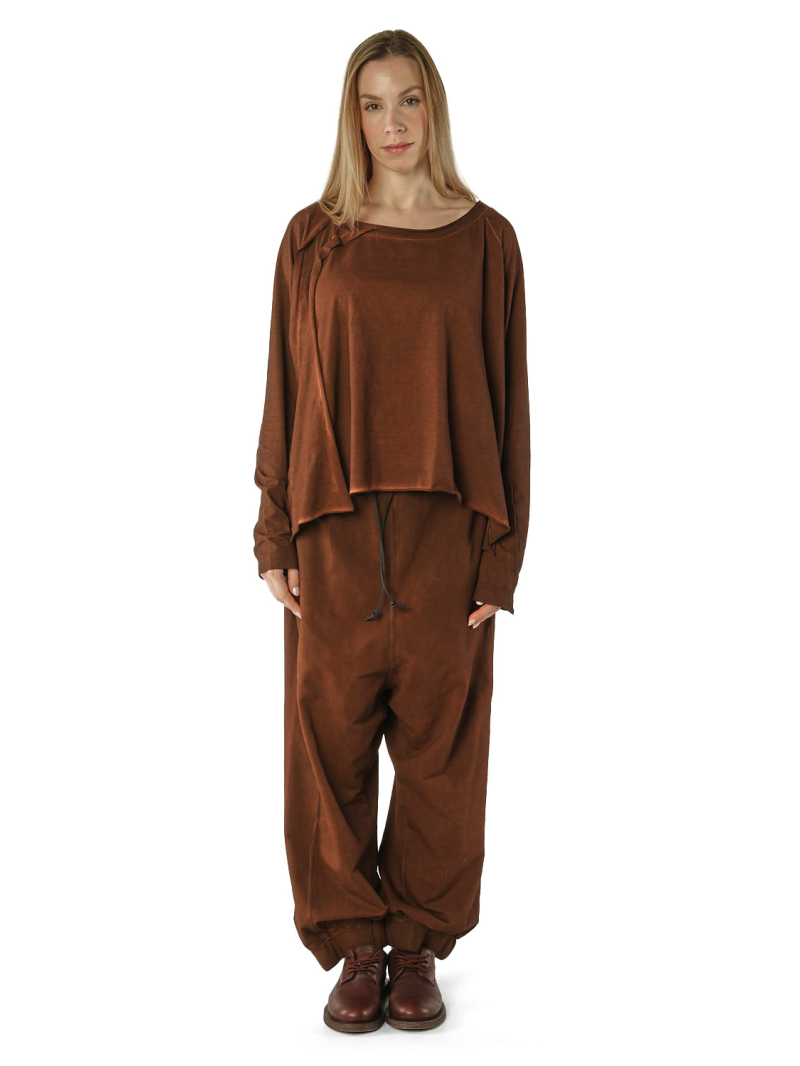 Rundholz DIP - Oversized shirt mit raw cut - 2262560506