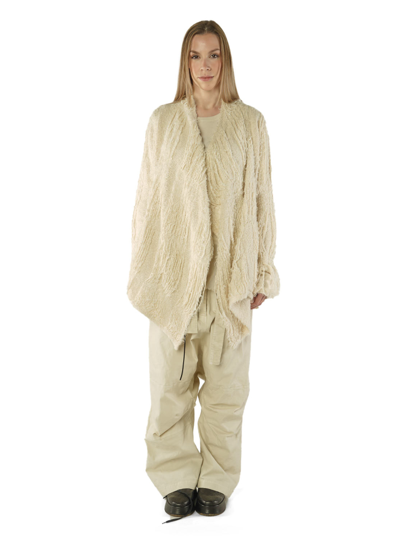 Rundholz DIP - Offener Fransen-Cardigan Seide - 2262657104