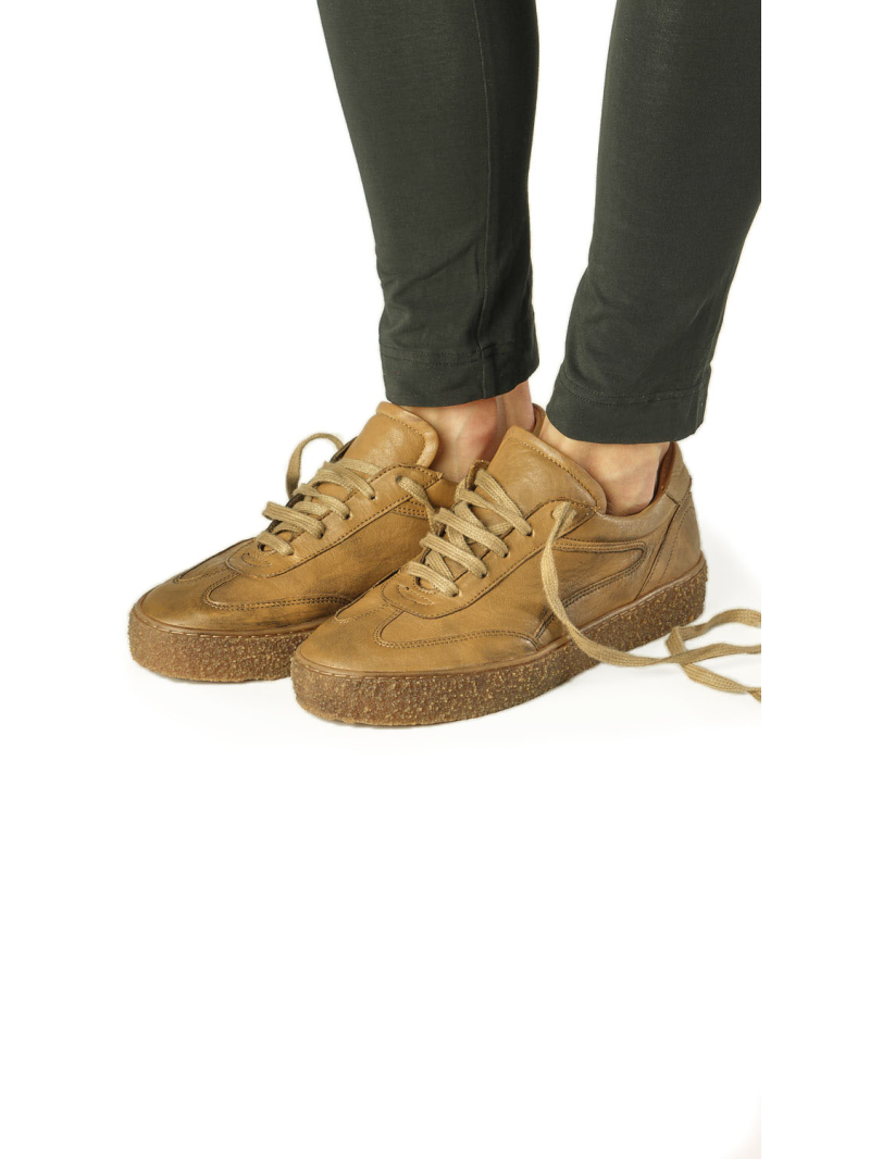Rundholz DIP - Ledersneaker mit krepensohle - 2262985201