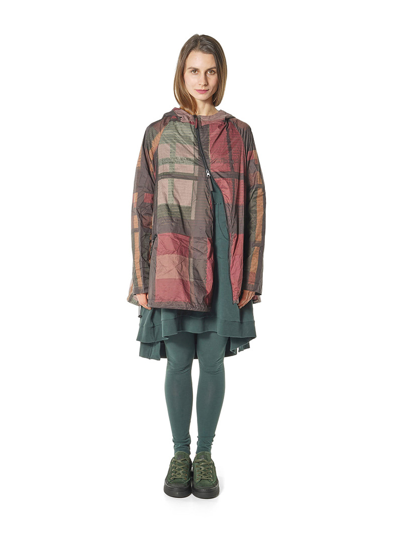 Rundholz Black Label - Veste à capuche légère à carreaux - 2263211124