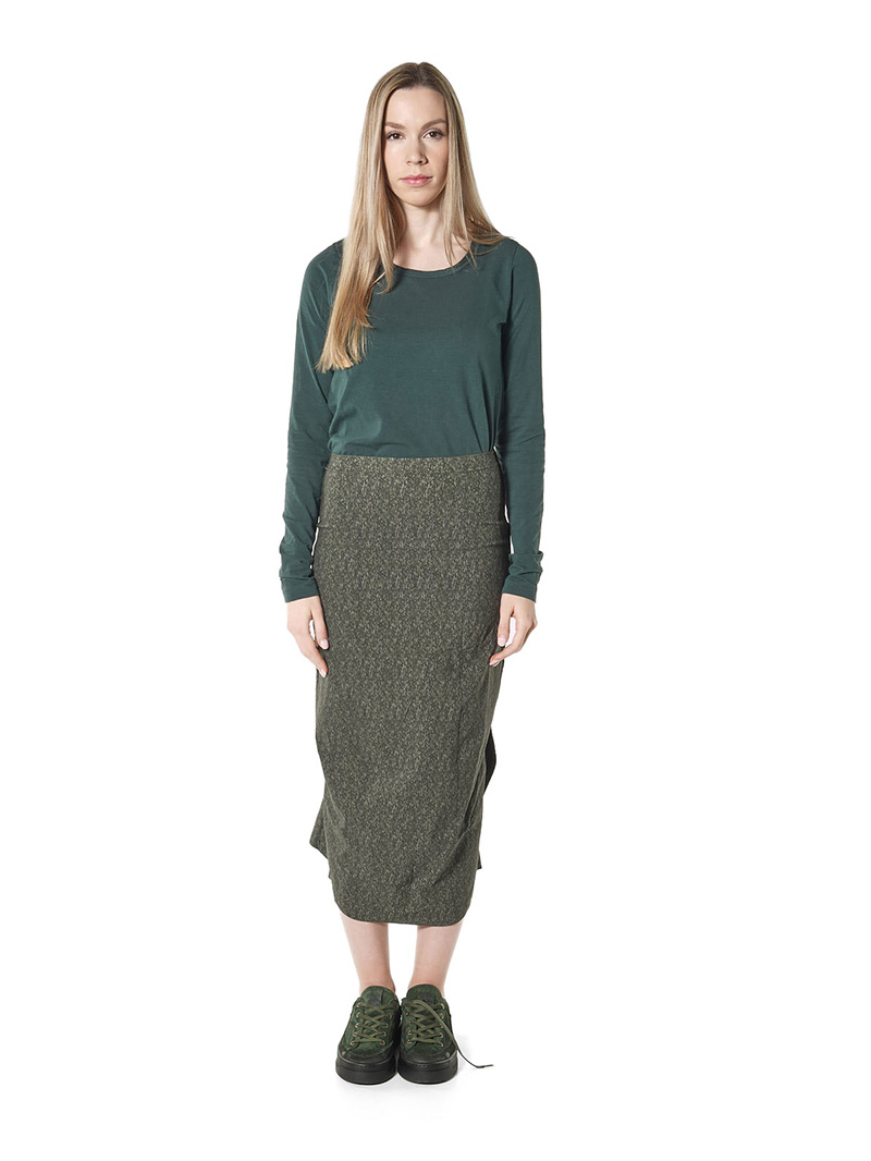 Rundholz Black Label - Jupe midi avec ourlet asymétrique - 2263220326