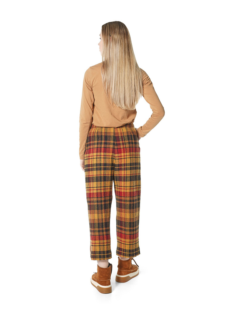 Rundholz Black Label - Gerade weite Woll mix Hose - 2263280104