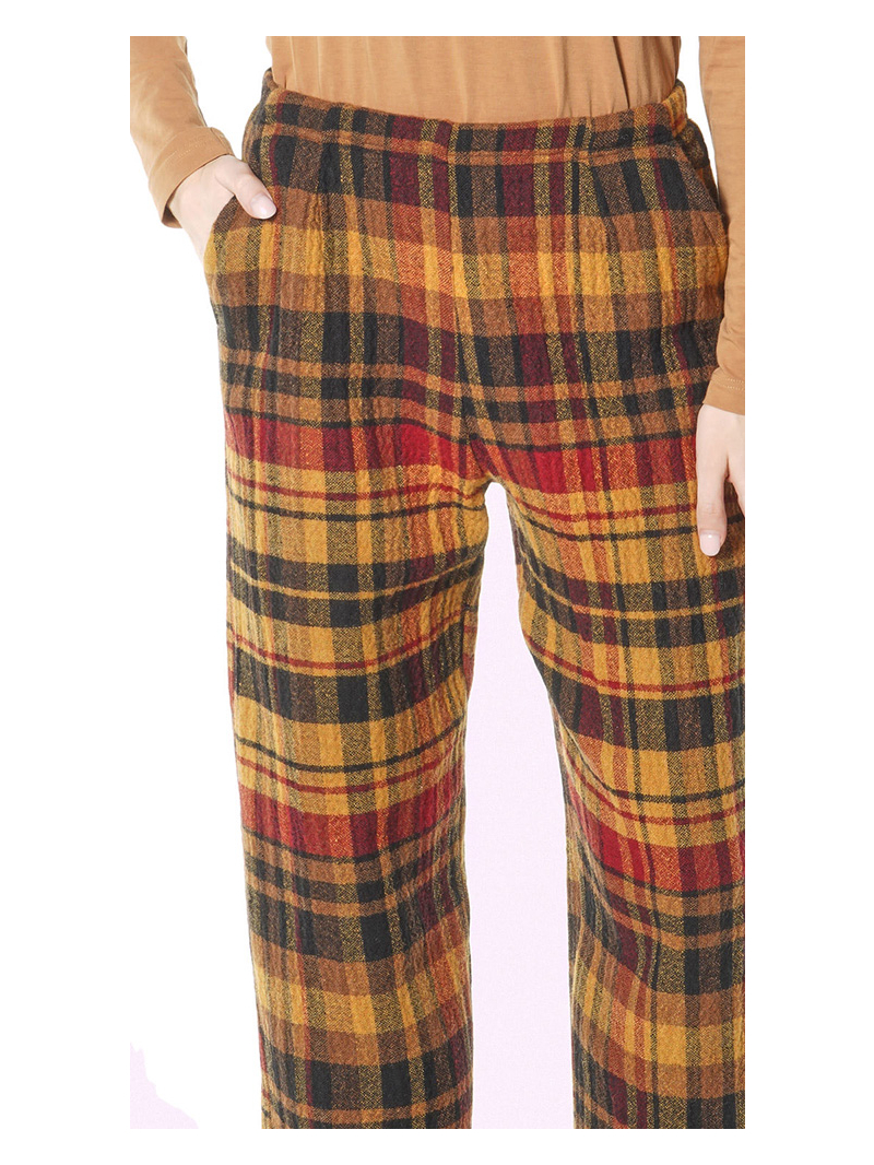 Rundholz Black Label - Gerade weite Woll mix Hose - 2263280104