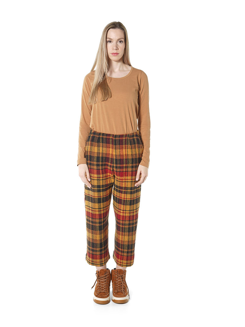 Rundholz Black Label - Gerade weite Woll mix Hose - 2263280104