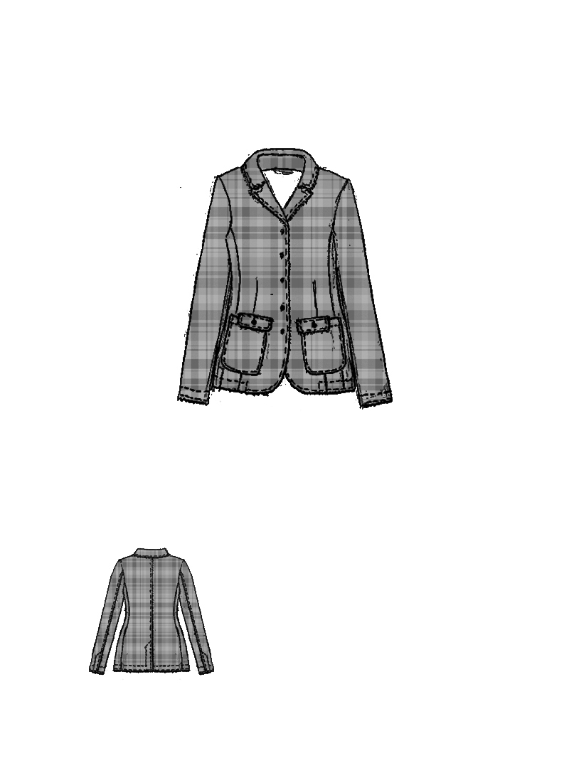 Rundholz Black Label - Taillierte Woll mix Jacke - 2263281101