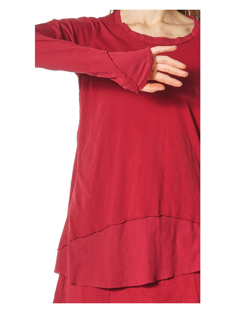 Rundholz Black Label - Chemise avec ourlet asymétrique - 2263330501