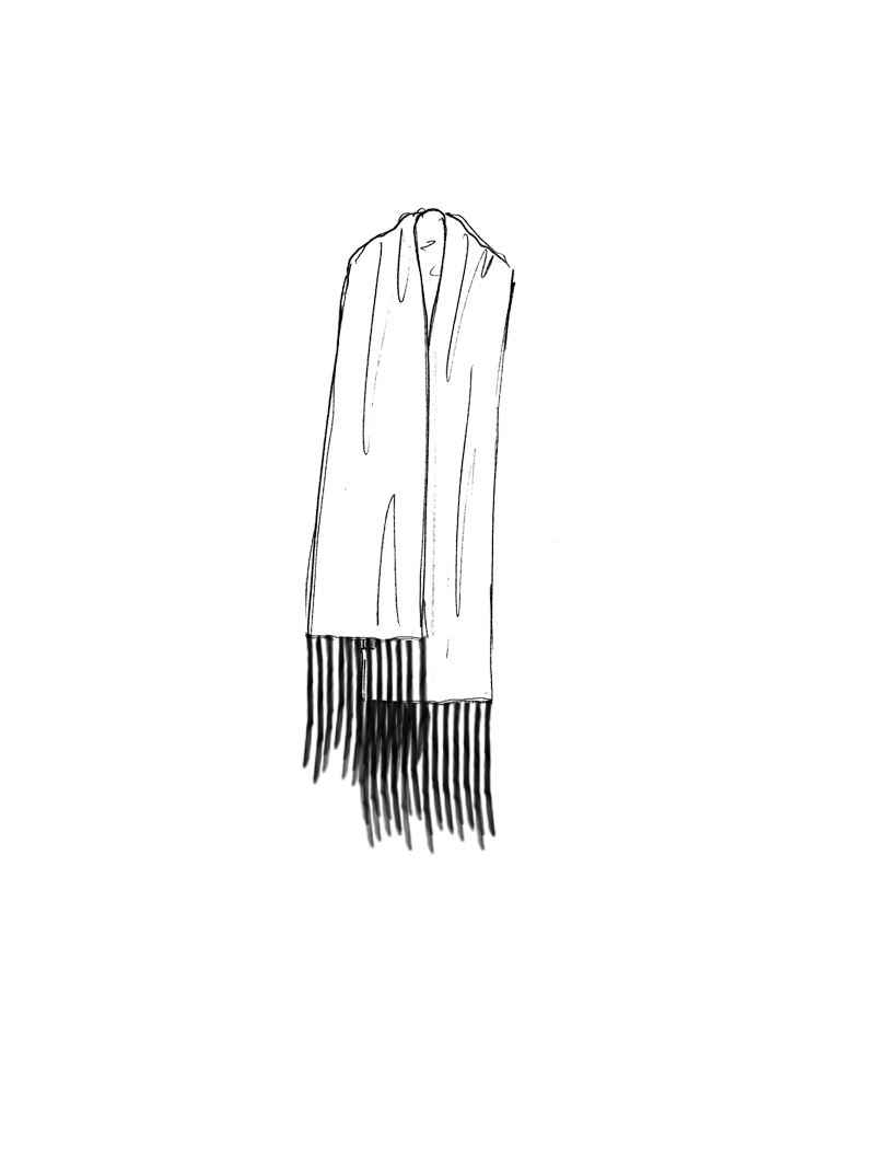 Rundholz Black Label - Woll Schal - 2263361401