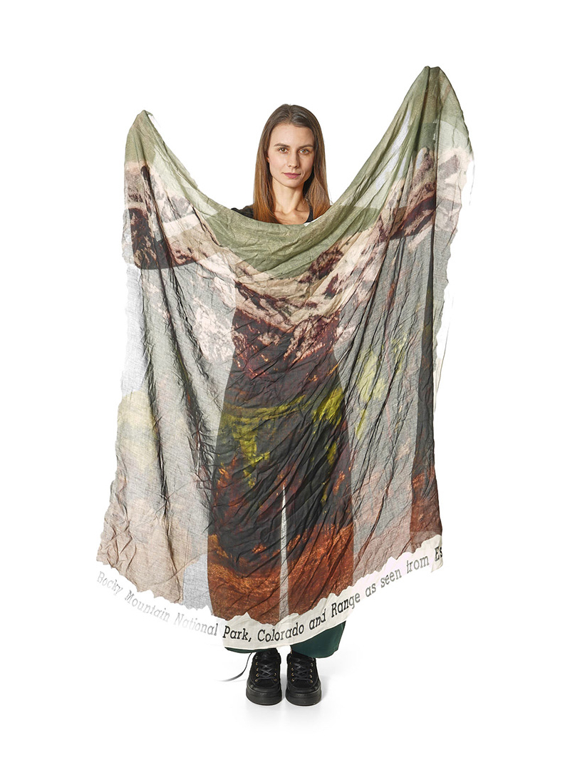 Rundholz Black Label - Foulard léger avec impression photo - 2263361402